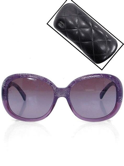 chanel purple dress|chanel purple sunglasses.